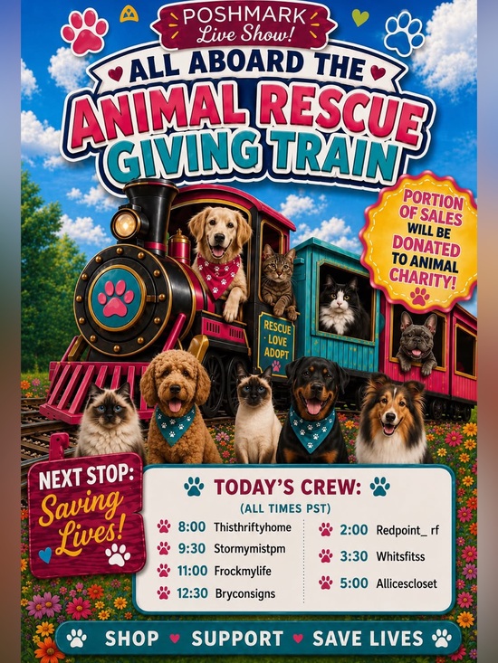 Other - 🐾🐾  Animal Rescue Giving Train 🚂 🐾🐾